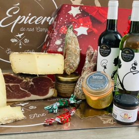 Coffret cadeau fromages & saucissons - Fromagerie Behrens